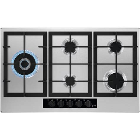 5 burner 86cm gas hob